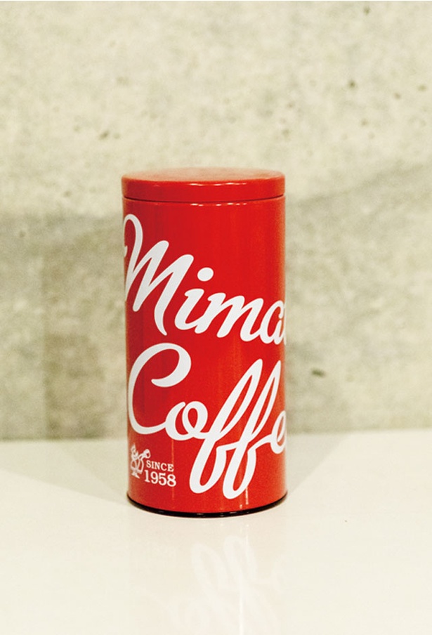 美松コーヒー本店 / オリジナルコーヒー缶(600円)は200gの豆を保存できる