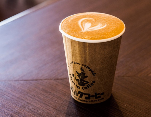 リベルタコーヒー(福岡県北九州市八幡西区) / 「カフェラテ」(300円)