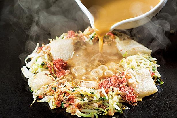 「もち明太チーズもんじゃ」/道とん堀 大垣店