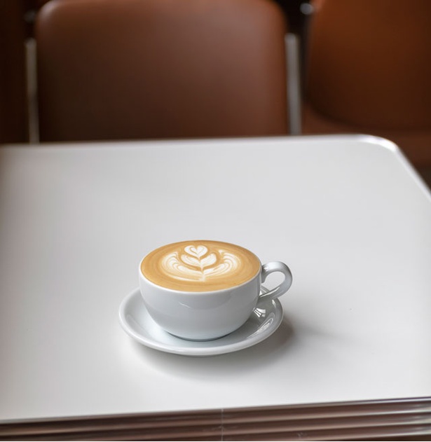 mulberry coffee(福岡市西区) / 「カフェラテ」(400円)