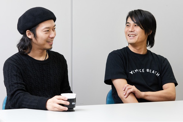 THE BACK HORN 山田将司(左)、菅波栄純(右)
