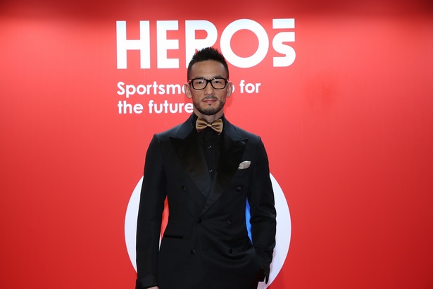 「HEROs」アンバサダーを務める中田英寿氏