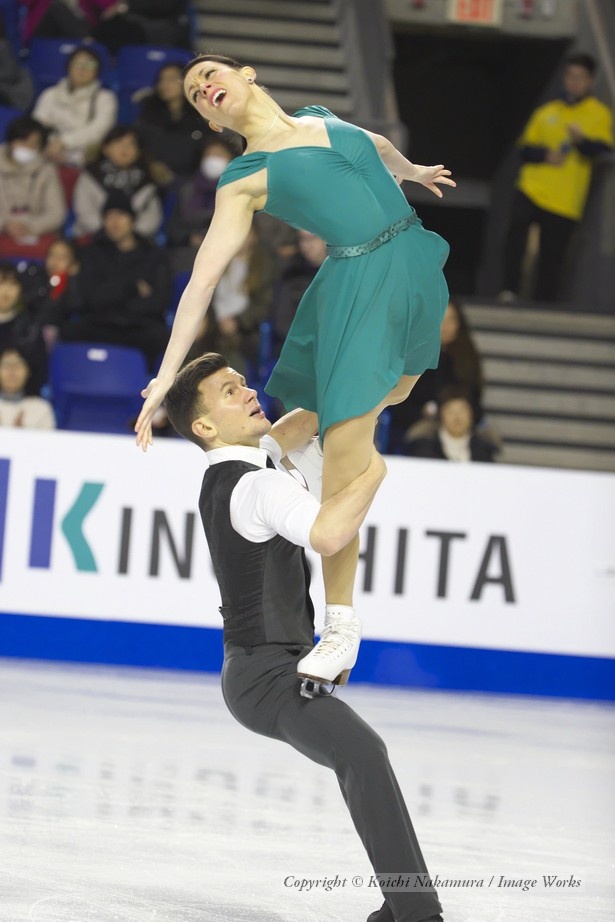 ギニャール＆ファッブリ組のフリーダンス