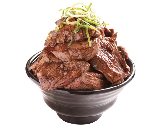 「1ポンド丼」(2138円)/ステーキハウスショップ インディアンズ 東片端店(名古屋市東区)
