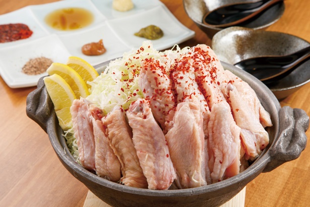 「鶏鍋食べ放題」(2260円)/嬉嬉屋(名古屋市中村区)
