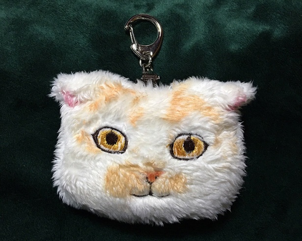 にゃんことみーこ「ホイちゃんキーホルダー」(648円)