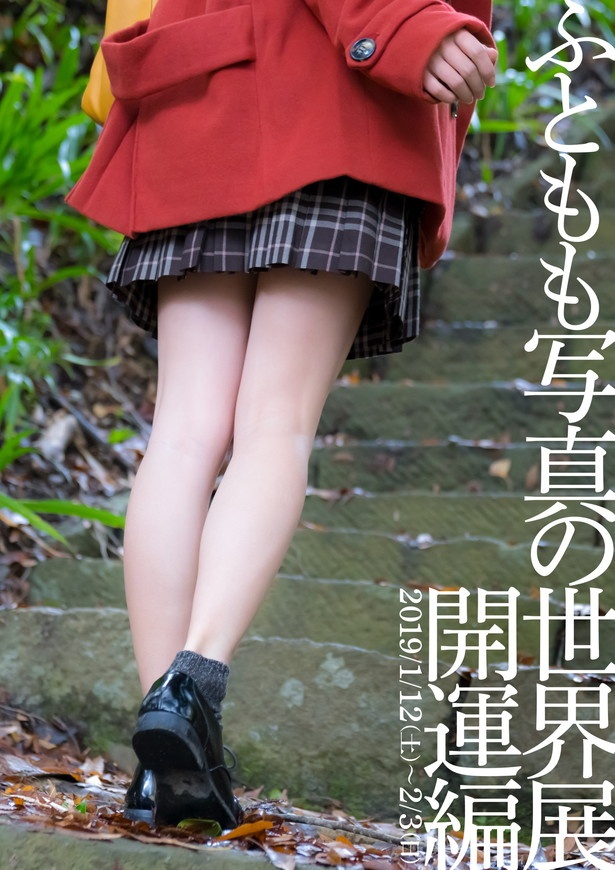 「ふともも写真の世界展」のキービジュアル