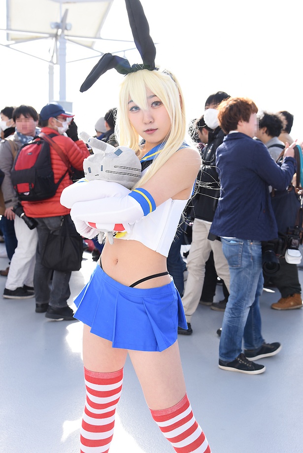 『艦隊これくしょん -艦これ-』の島風に扮する たむ。さん
