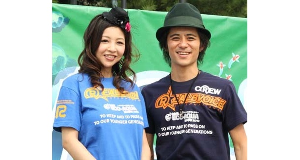 母親になったインリン・オブ・ジョイトイさんと、芸能界屈指のダイバー・斉藤祥太さん