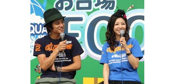 斉藤さんに「幸せオーラがでてますよ」と言われたインリンさんは、「はい、幸せです！」と話した