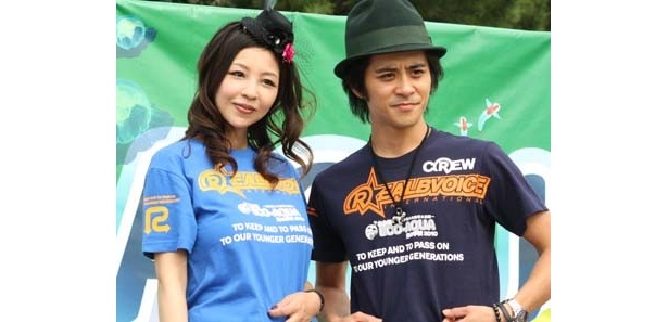 同イベントのTシャツで登場した