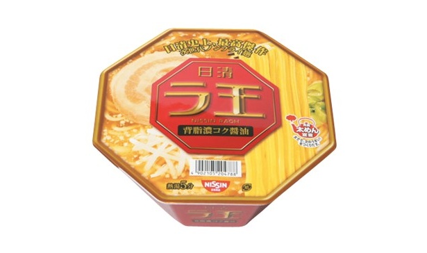 第6位：「日清ラ王 背脂濃コク醤油」(5ポイント)