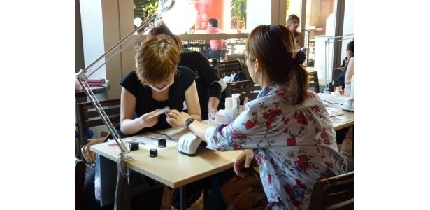 「K-STYLE NAIL UNIVERSE」は今年もL.E.Dジェル体験を実施