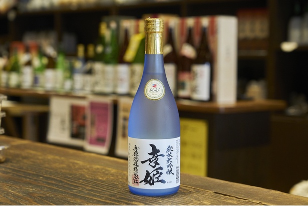 看板商品の純米大吟醸「幸姫」(2700円）