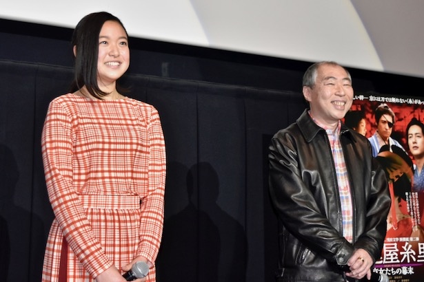観客の反応にホッと笑みが溢れる