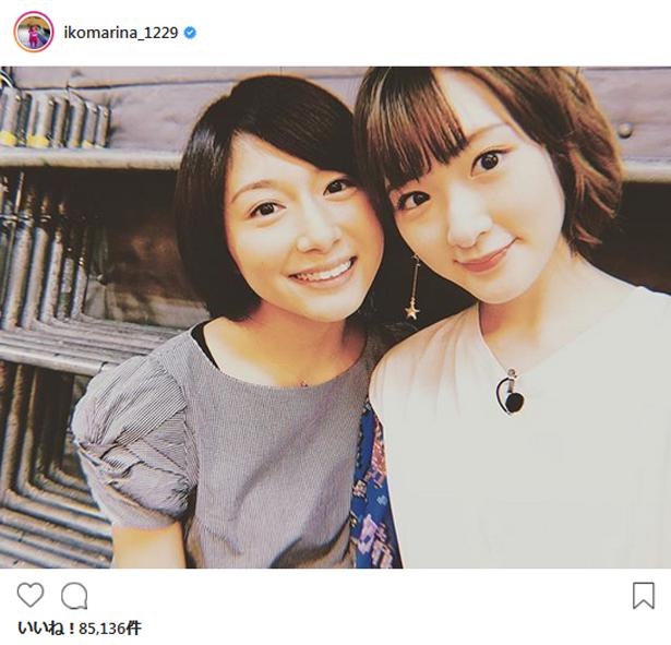 ※画像は生駒里奈(ikomarina_1229)公式Instagramのスクリーンショット
