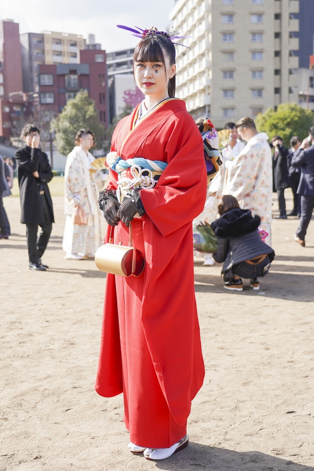 北九州市の成人式で見つけた振袖美人　東京でモデルとして活躍するNina(ニーナ)さん