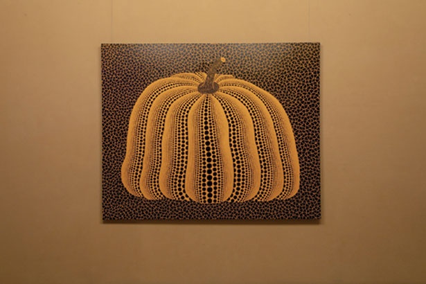 「A Pumpkin」。南瓜の間と称した第5展示室には、南瓜をモチーフにしたさまざまな作品を展示/フォーエバー現代美術館祇園・京都