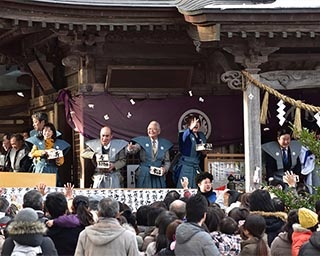 民話の里の鬼退治！宮城県・秋保神社で「秋保神社節分祭 豆まき神事」開催