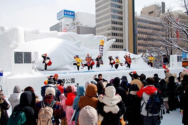 札幌が世界に誇る一大イベント 北海道で 第70回さっぽろ雪まつり 開催 ウォーカープラス