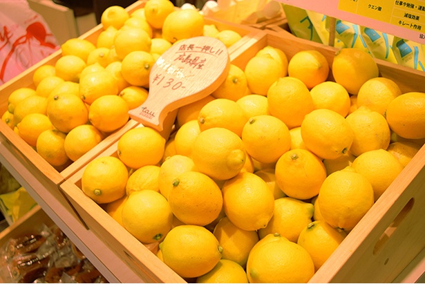 瀬戸内のレモンとして有名な広島県産のレモン。生産量は全国一