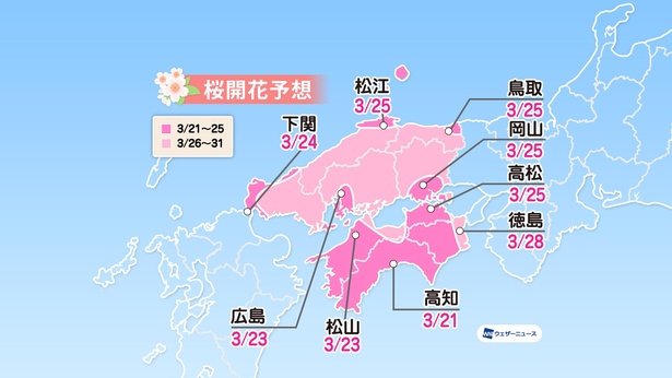 2021 桜 前線
