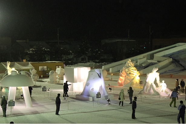 ハイクオリティな雪像はアートそのものだ