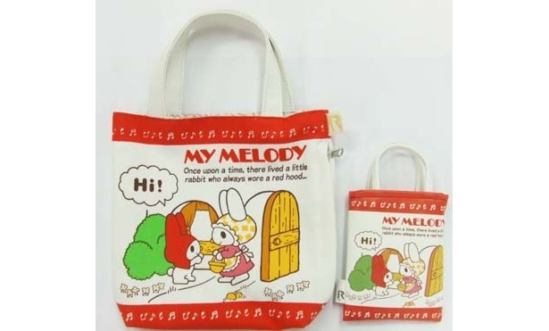 「キャラパーク」内、「ハローキティショップ」のマイメロディの「ルートート」(大：3150円、小1575円)