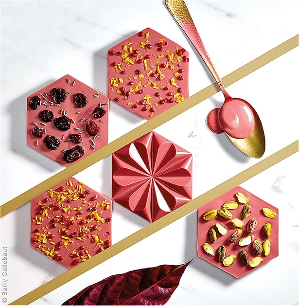 バリーカレボー社の「ルビーチョコレート」イメージ