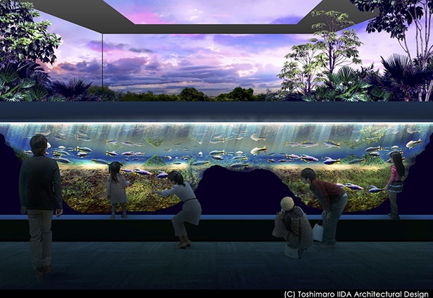 【写真を見る】「川崎ルフロン水族館」の完成イメージ