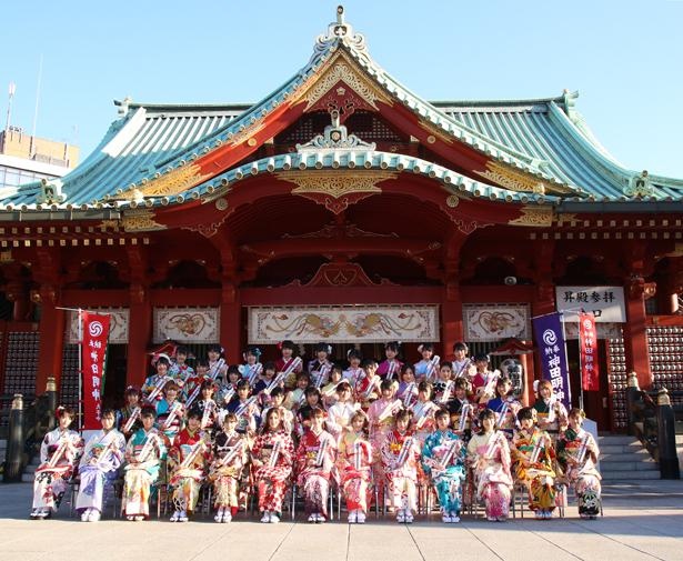 1月14日に東京・神田明神で行われた「AKB48グループ2019年新成人メンバー成人式記念撮影会」