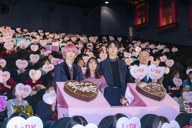 「L・DK ひとつ屋根の下、『スキ』がふたつ。」(3月21日公開)に出演する横浜流星、上白石萌音、杉野遥亮