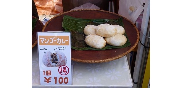 【画像】「琉冰 Ryupin」の「マンゴーカレー揚げまんじゅう」など沖縄の素材を生かしたユニークな商品がいっぱい！