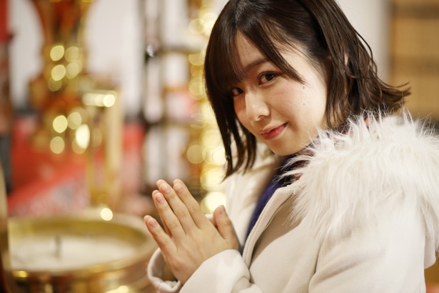 「願い事？…秘密♡」