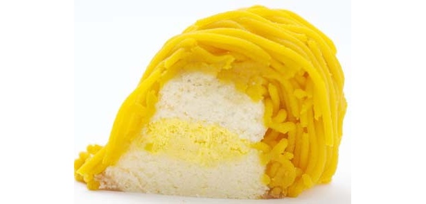 中には、甘すぎないフワフワのクリームがイン！