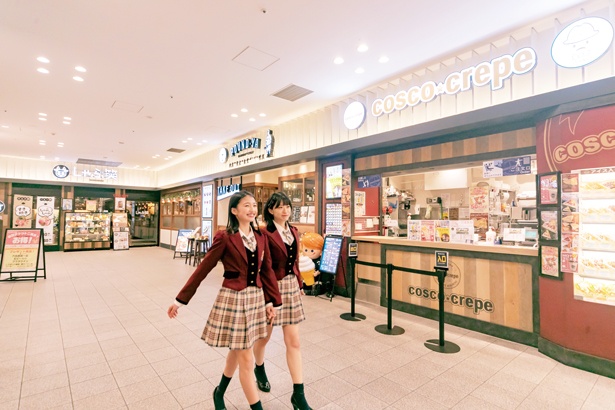 なんばグランド花月には人気店がズラリ