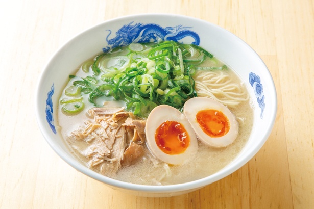 「元祖ラーメン 長浜男」の煮玉子ラーメンもクーポンで半額以下に！