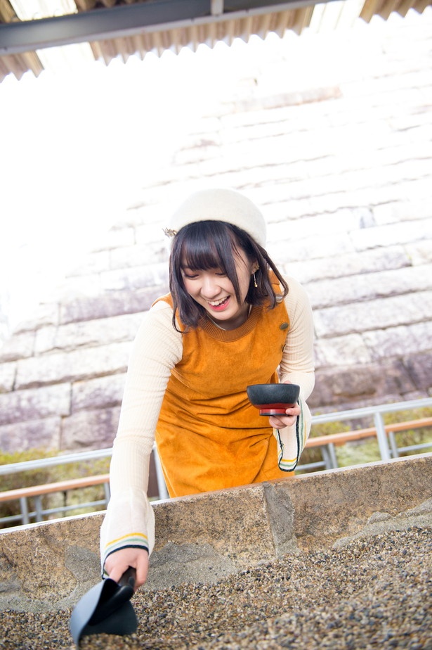 楽しそうにはしゃいでる