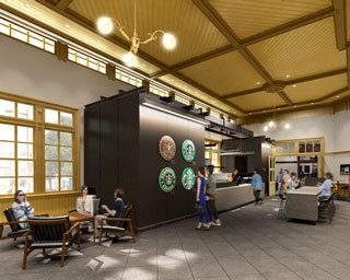 福岡の“重要文化財”門司港駅に『スターバックスコーヒー門司港駅店』がオープン
