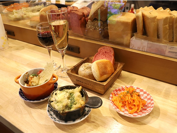 「パンとワインとグラタンと」の料理