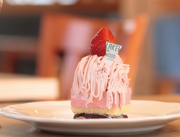 ｢苺モンブラン｣(470円) / Cafe WONDER(名古屋市天白区)