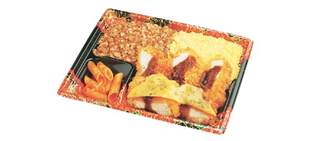 チキンカツ＆とろ～りチーズの名コラボ！「上州若鶏のチーズチキンカツ弁当」(450円/ファミリーマート)　※11月9日(火)発売