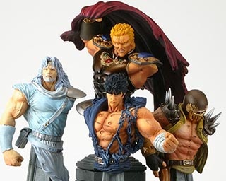 『北斗の拳』と海洋堂フィギュアの歴史をたどる！高知県で「北斗の拳フィギュア列伝」開催中