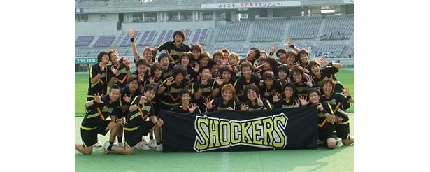 「SHOCKERS」には、約40人の部員が所属