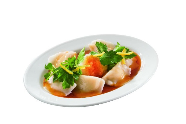 「さっぱりおろしの柚子ポン水餃子(6コ)」(299円)