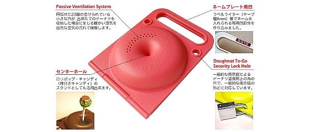 【画像】この鍵穴に南京錠をかけてしまえば誰もあなたのドーナツに手を出せない！