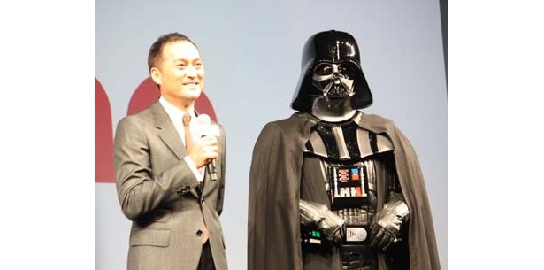 ダース・ベイダー卿の“通訳”をして笑いをとった渡辺さん