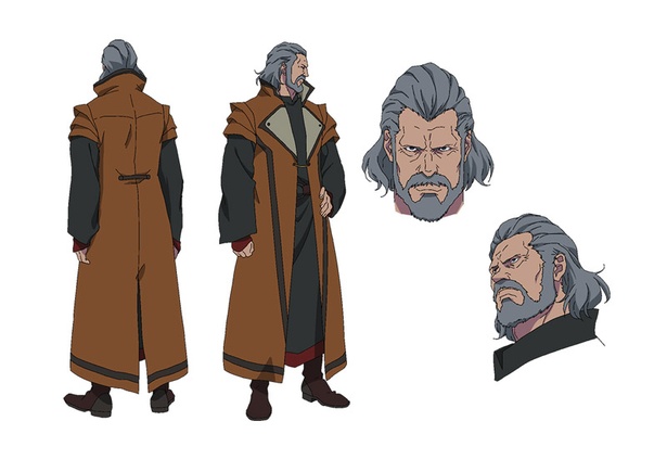 「Fairy gone フェアリーゴーン」のキャラクター、レイ・ドーン(CV:津田英三)。カルオー公。大戦時は「七騎士」の1人として数々の武功をあげた