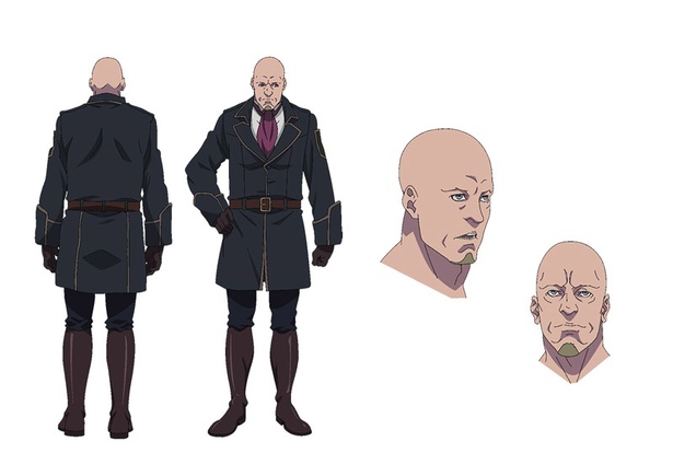 「Fairy gone フェアリーゴーン」のキャラクター、オズ・メア(CV:間宮康弘)。違法妖精取締機関「ドロテア」第一部隊隊員