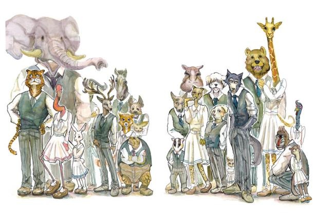 【写真を見る】「BEASTARS」原作イラスト
